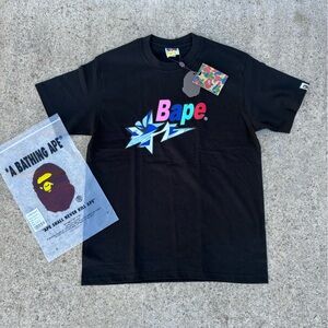 Black Bape Graphic T | Size L | NWT